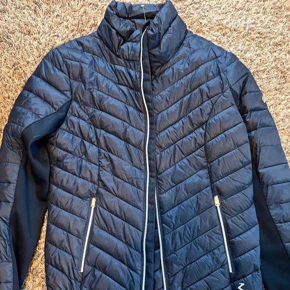 Horze Jackets & Blazers - NWOT Horze riding wear women's padded navy blue jacket size 8